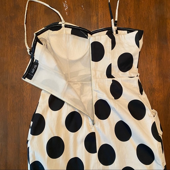 fab’rik polka dot dress - Size S - Picture 4 of 8